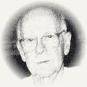 Pencil drawing of Ollie Johnston